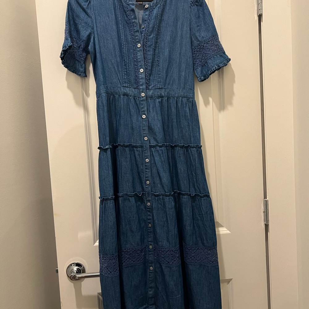 Gap x Loveshackfancy Denim Dress